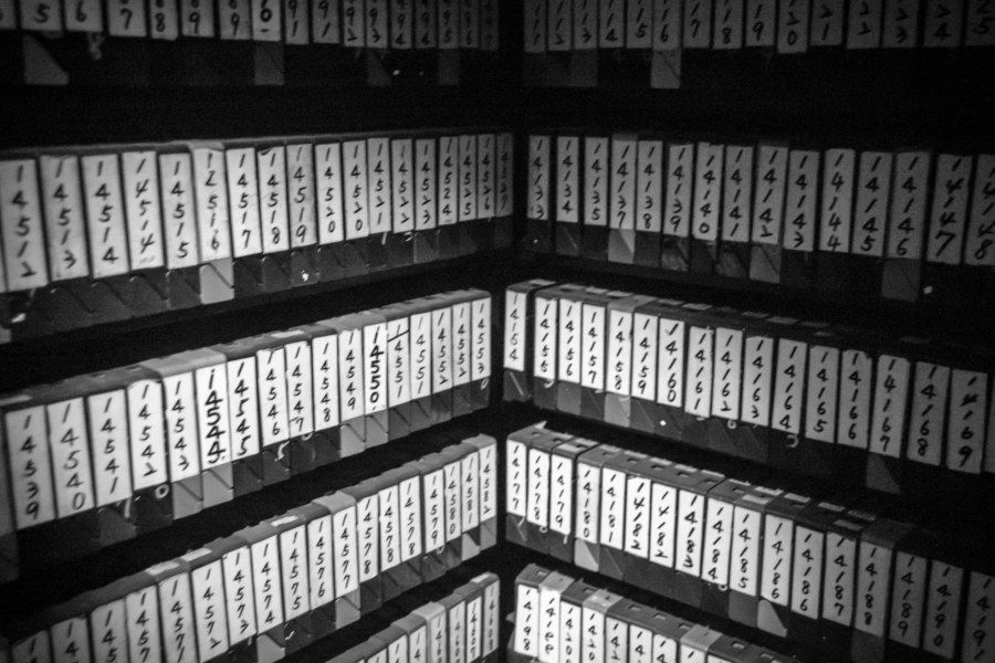 KTV tapes in the abandoned strip club